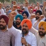 पंजाब में कर्मचारियों का सरकार के खिलाफ प्रदर्शन, मंत्री हरभजन ईटीओ की रिहायश घेरकर जताया रोष