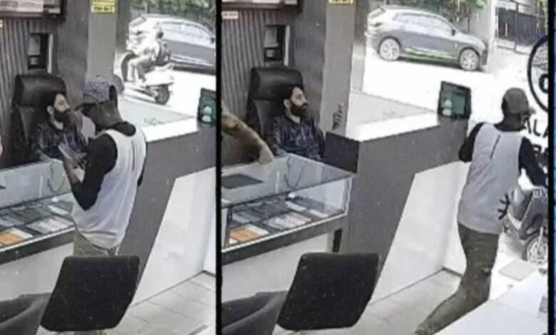 लुधियाना में iPhone 17 Pro Max लेकर भागा युवक, दुकानदार को 15 मीटर तक घसीटा; CCTV में कैद वारदात