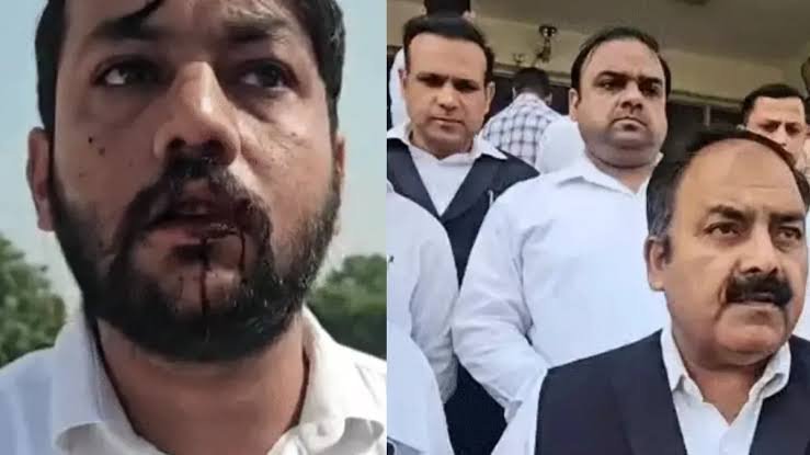 पानीपत कोर्ट में वकील पर हमला, दो लोगों ने चाकू से किया वार