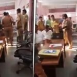 गाजियाबाद में छुट्टी को लेकर SO और दरोगा में भिड़ंत, थाने का वीडियो वायरल